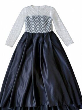 Elegant Black Gown 8-9 years old